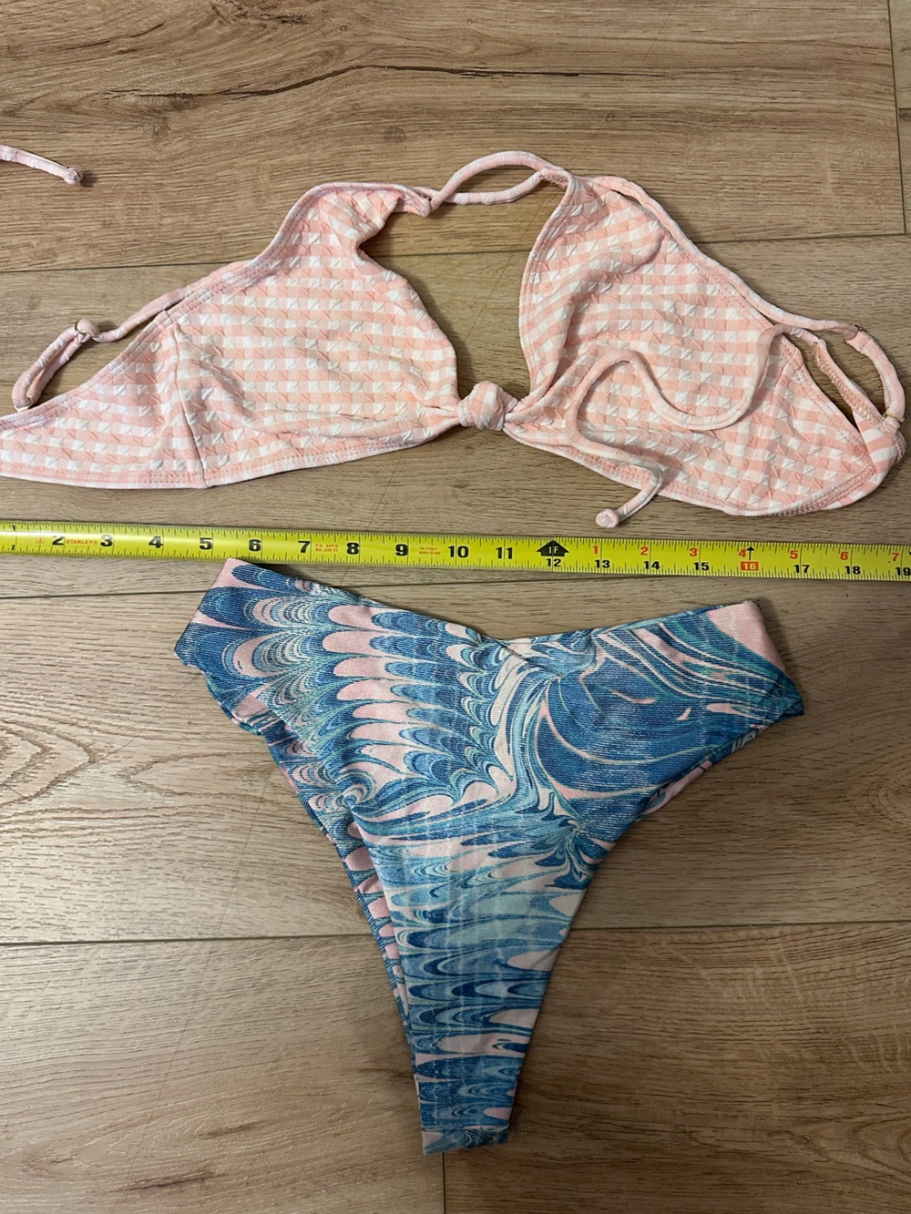 Skatie Pink & Blue Two-Piece Swim Set
